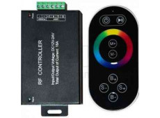 Контроллер к LED ленте RGB 12-24В с сенсорным черным ПДУ Контроллер к LED ленте RGB 12-24В с сенсорным черным ПДУ